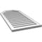 Ekena Millwork Octagonal Top Surface Mount PVC Gable Vent w/ 2"W x 1-1/2"P Brickmould Frame, 20"W x 42"H GVPOT20X4202SF - alternate 5